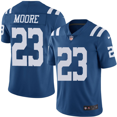 Indianapolis Colts #23 Limited Kenny Moore Royal Blue Nike NFL Youth Rush Vapor Untouchable Jersey->indianapolis colts->NFL Jersey